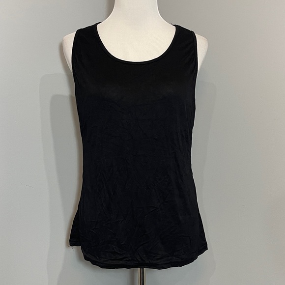 American flag cut out black tank - Picture 2 of 3